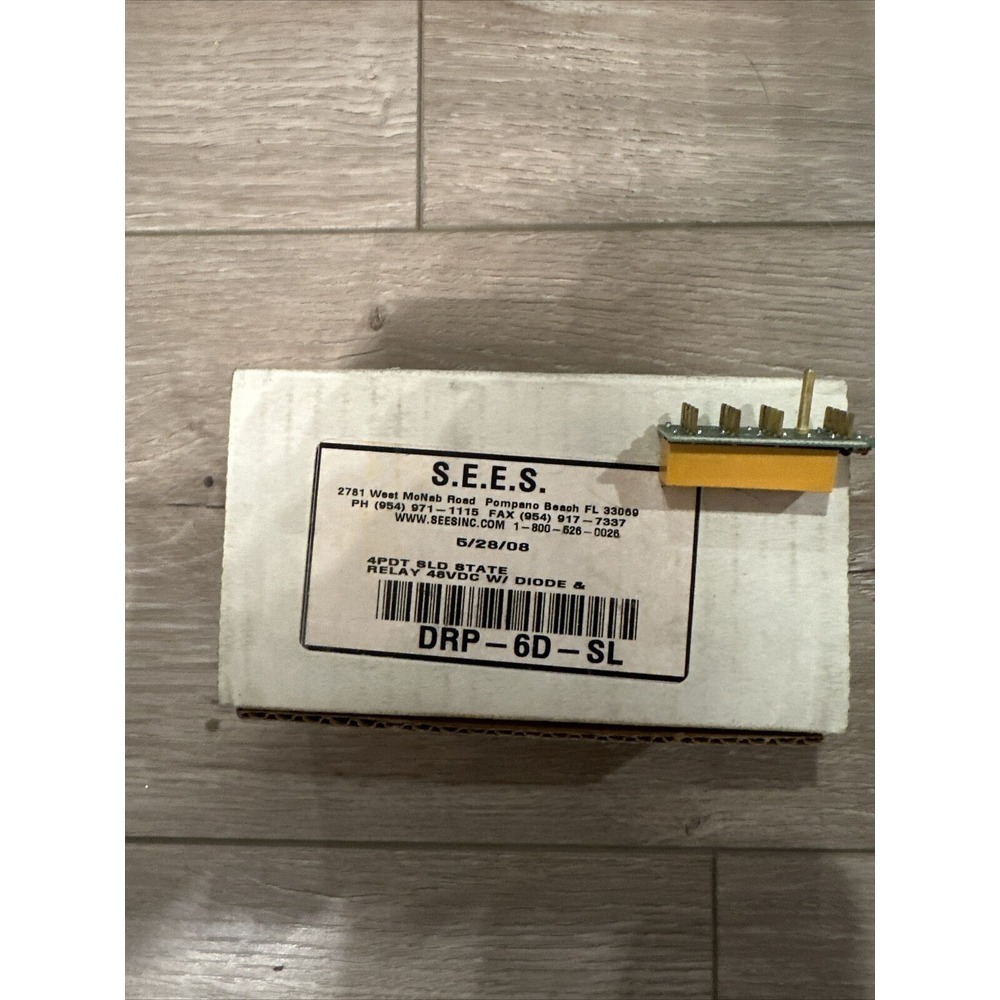 Sees Relay 48 VDC‎ w/Diode DRP-6D-SL